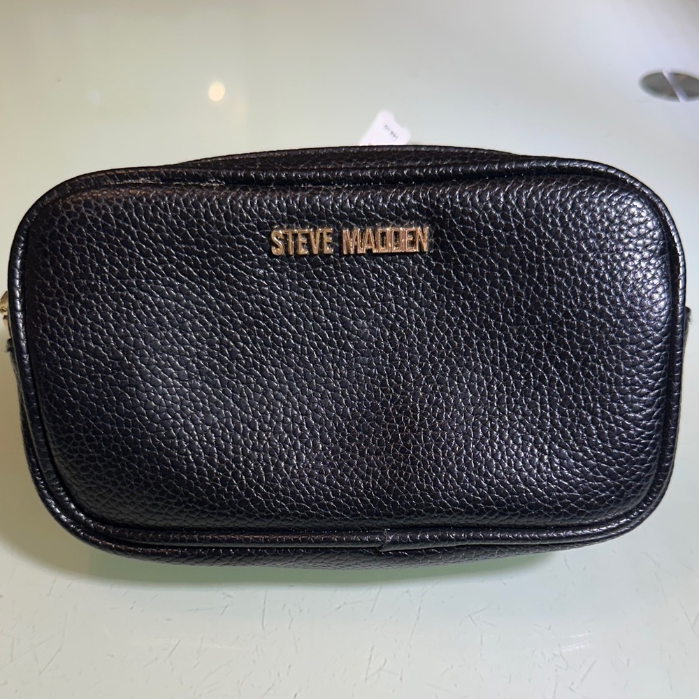 Steve Madden Black Belt Bag